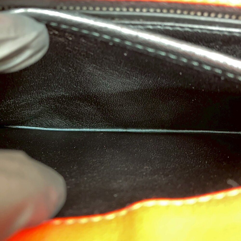 PRADA Red Leather Pochette Shoulder Bag - Picture 10 of 10